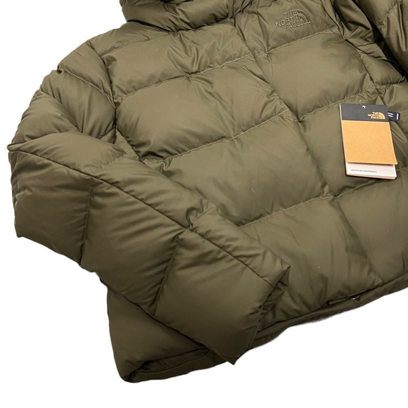 THE NORTH FACE Womens New Dealio 550 Down Short Jacket New Taupe Green - Picture 4 of 14